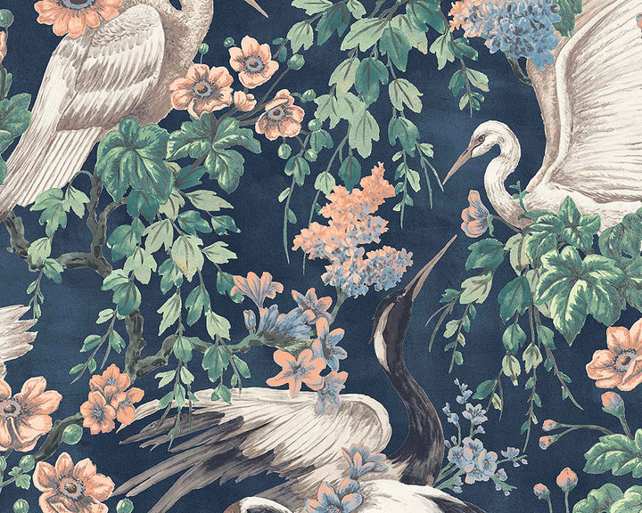 Woodchip & Magnolia Maurice Wallpaper