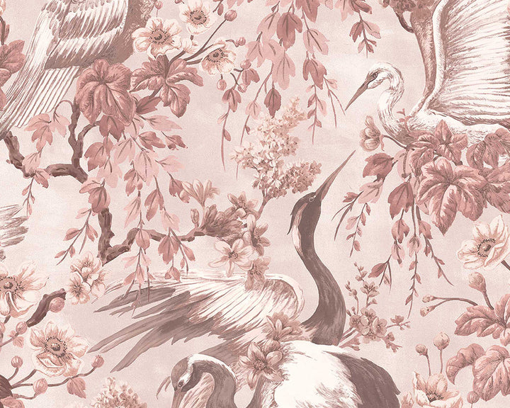 Woodchip & Magnolia Maurice Wallpaper