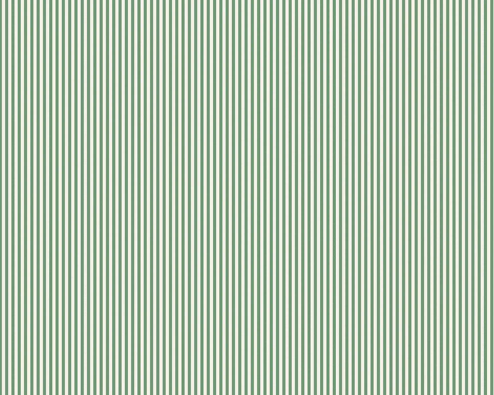 Woodchip & Magnolia Matchstick Stripe Wallpaper