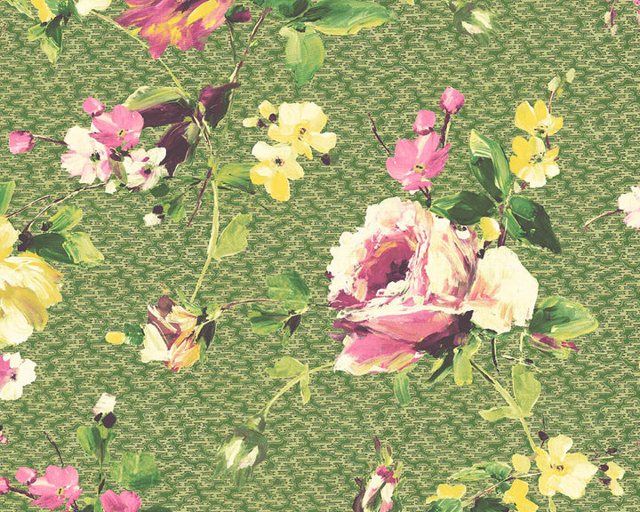 Woodchip & Magnolia Lancashire Rose Wallpaper