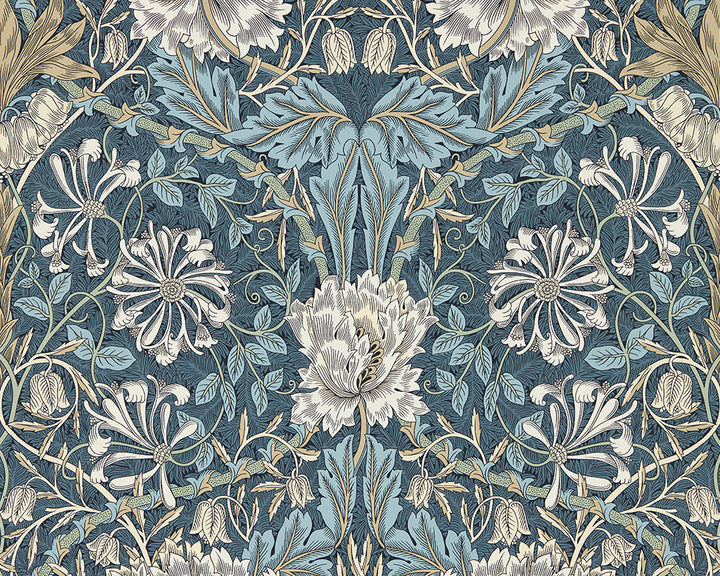 Morris & Co Honeysuckle & Tulip Wallpaper