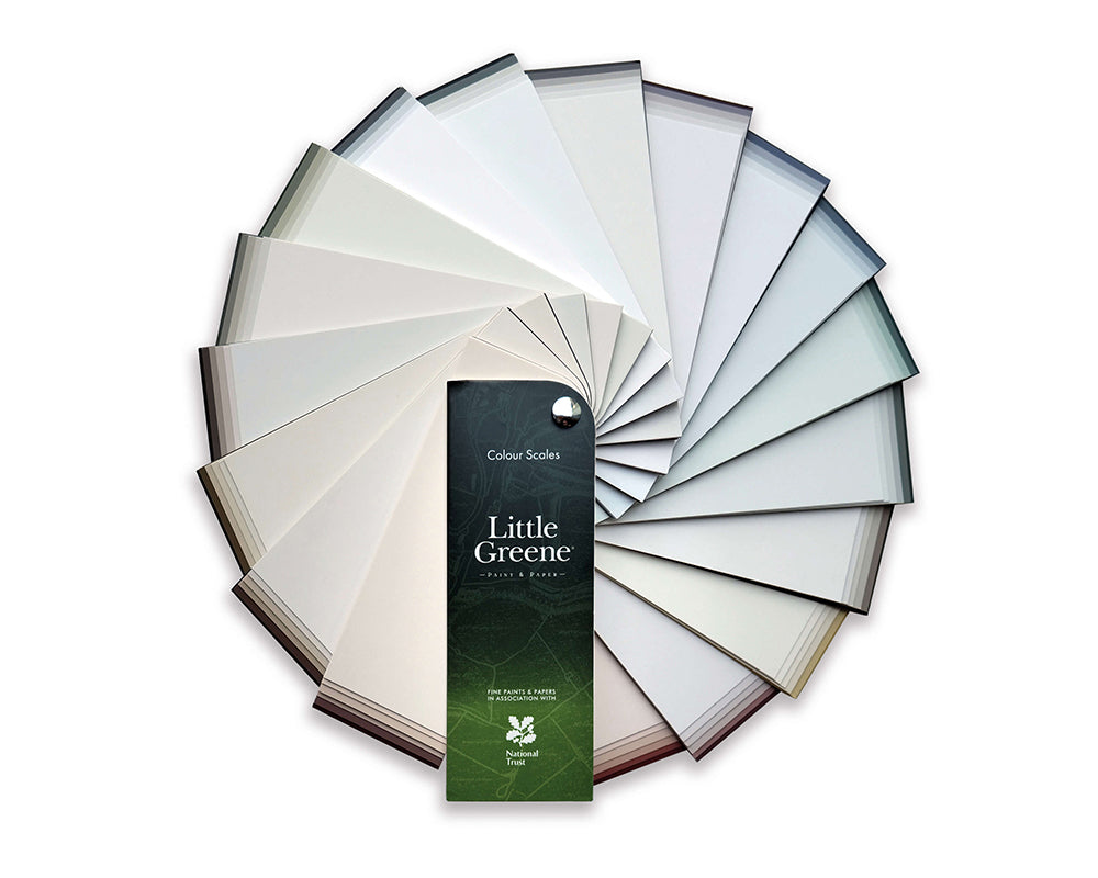 Little Greene Colour Scales Fan Deck open