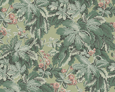 Woodchip & Magnolia Avar Wallpaper in Bracken Green