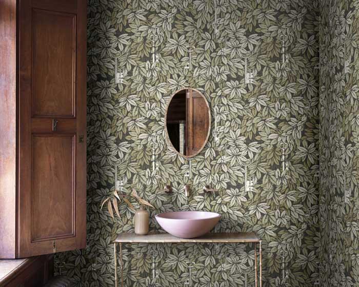 Cole & Son Chiavi Segrete Wallpaper Room Set
