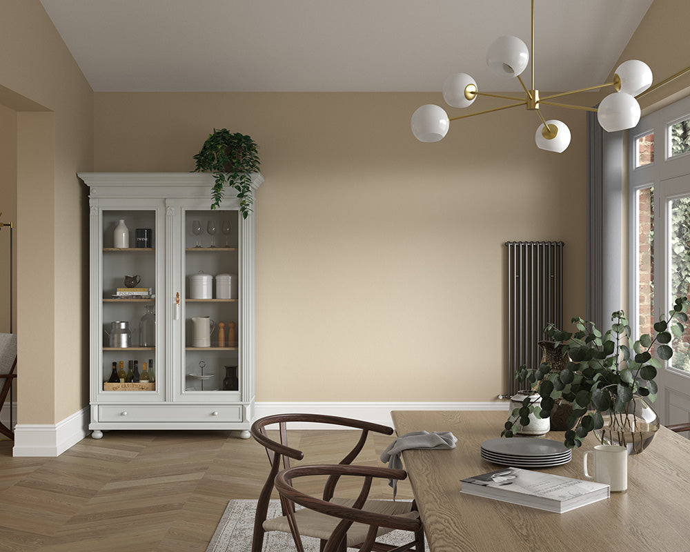 Dulux Heritage Ancient Sandstone Paint in Dining Room