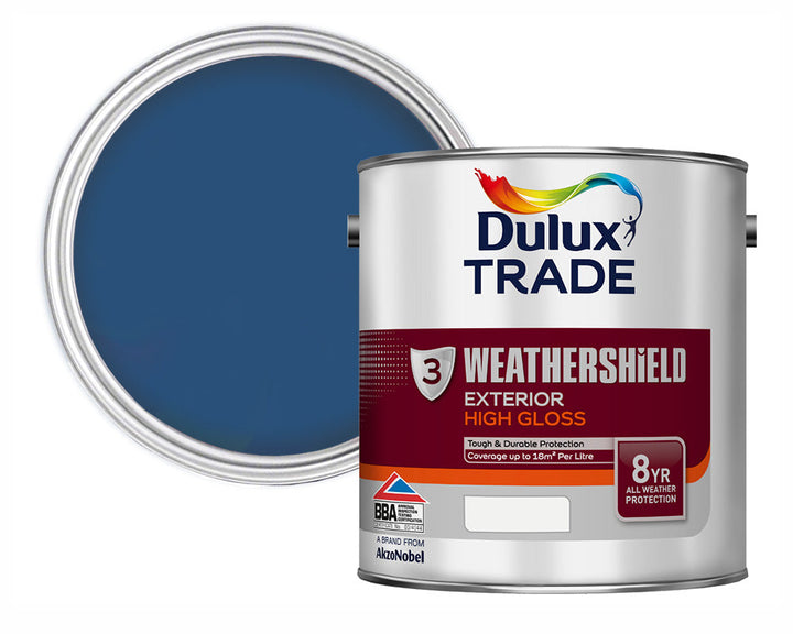 Dulux Heritage Deep Ultramarine Paint - Oil Based High Gloss - 2.5 Litre - Outlet