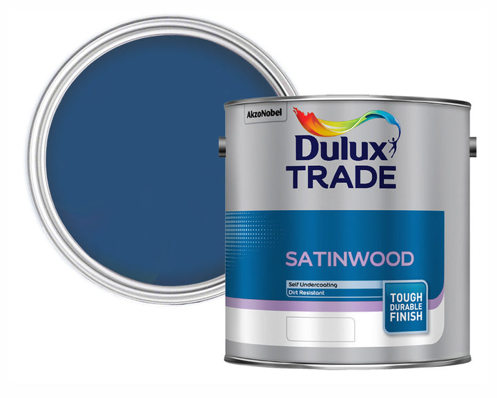 Dulux Heritage Deep Ultramarine Paint - Oil Based High Gloss - 2.5 Litre - Outlet