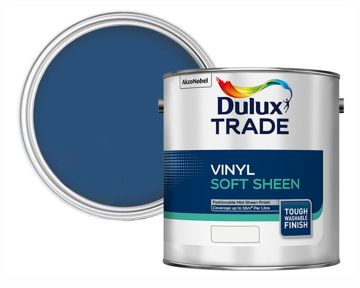 Dulux Heritage Deep Ultramarine Paint - Oil Based High Gloss - 2.5 Litre - Outlet