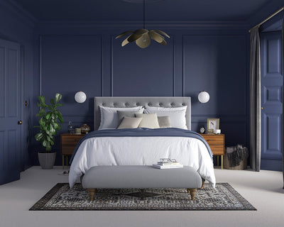 Dulux Heritage DH Oxford Blue Bedroom