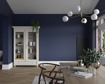 Dulux Heritage DH Oxford Blue Paint in Dining Room