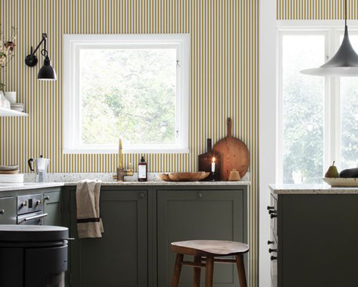 Sandberg Estelle Wallpaper in a kitchen