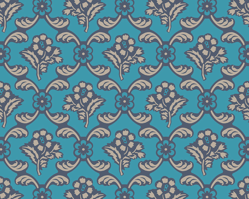 Farrow and Ball Baracé Wallpaper