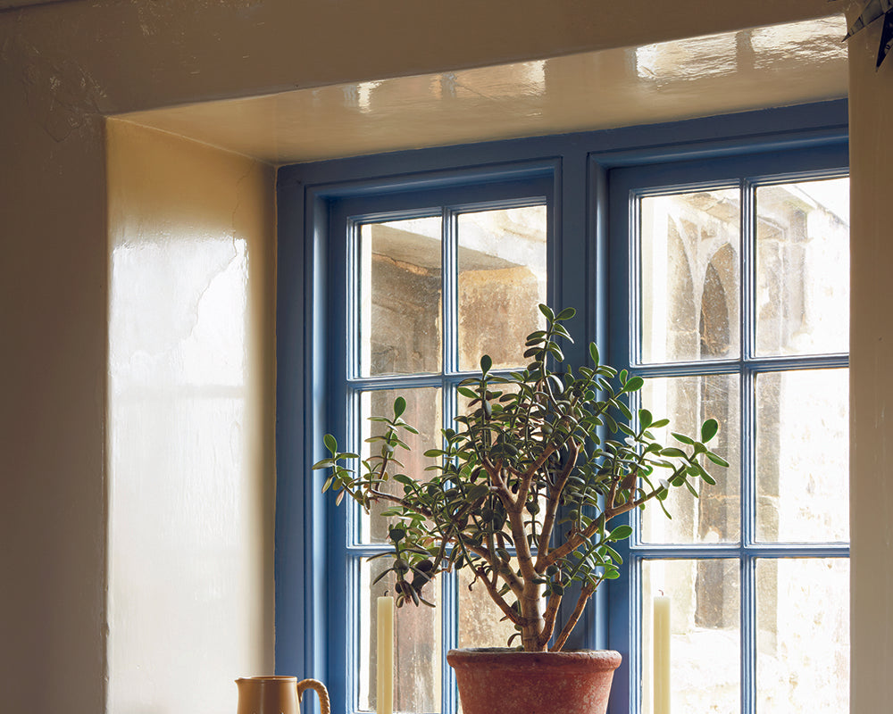 String 8 paint by Farrow & Ball in a cottage with window