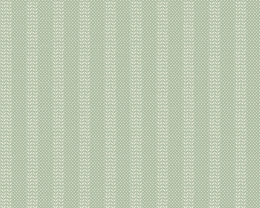 Farrow and Ball Polka Sprig Wallpaper