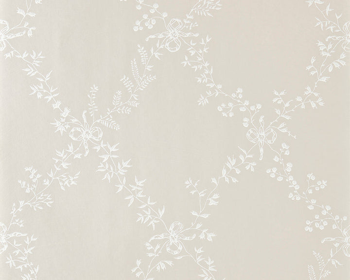 Farrow and Ball Toile Trellis Wallpaper