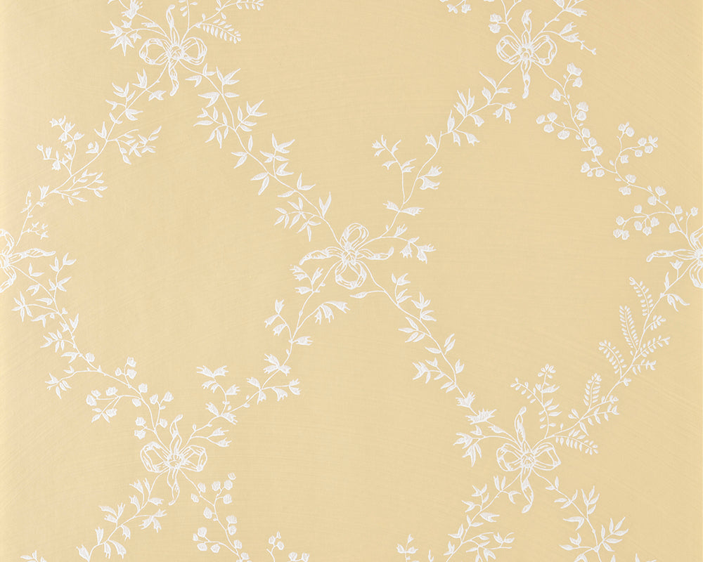 Farrow and Ball Toile Trellis Wallpaper
