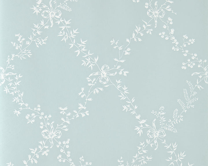 Farrow and Ball Toile Trellis Wallpaper