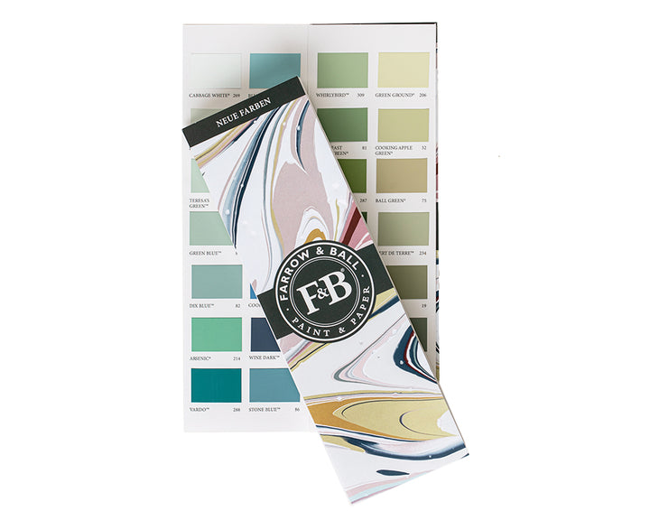 Farrow & Ball Signature Collection Colour Chart