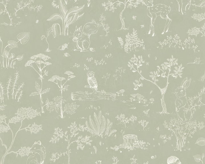 Sandberg Hollie Wallpaper in Pistachio