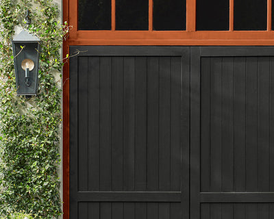 Little Greene Jack Black 119 Paint on exterior doors