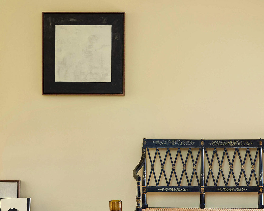 Little Greene Oak Apple on walls in a hallway