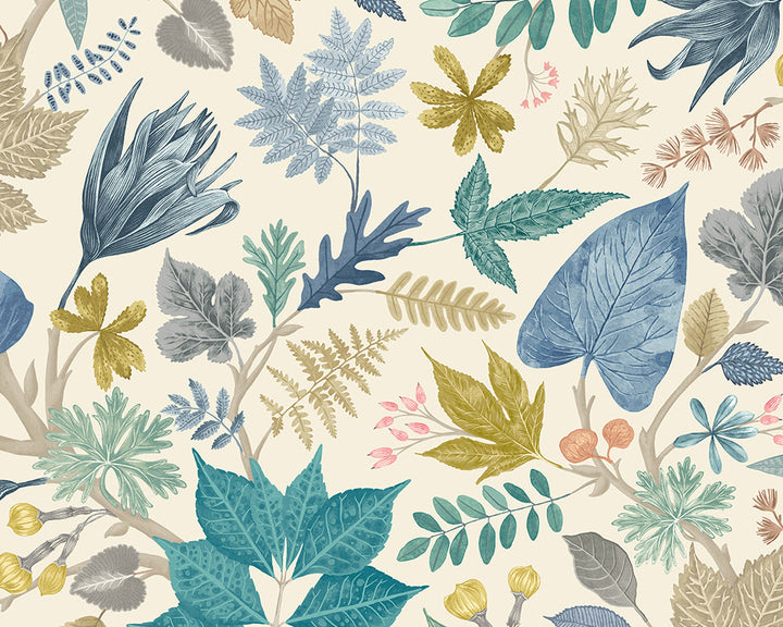 OHPOPSI Lush Leaves Wallpaper