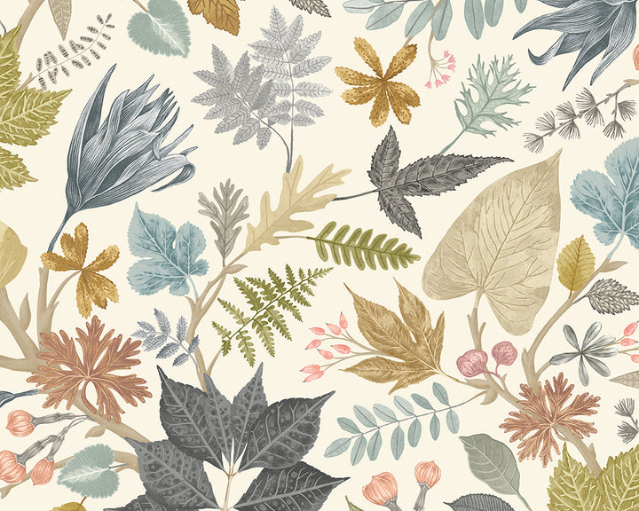 OHPOPSI Lush Leaves Wallpaper