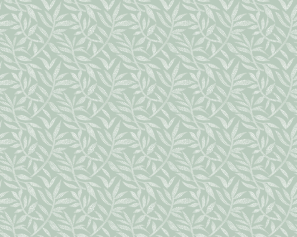 OHPOPSI Dotty Leaf Wallpaper