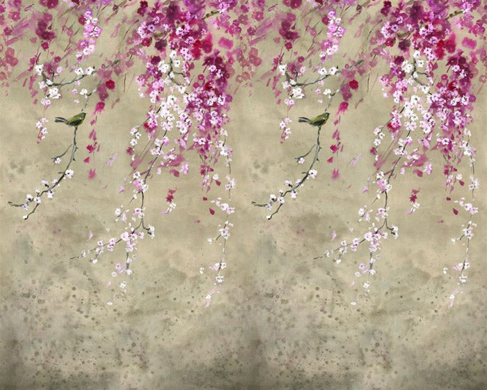 Designers Guild Shinsha Scene 1 Wallpaper