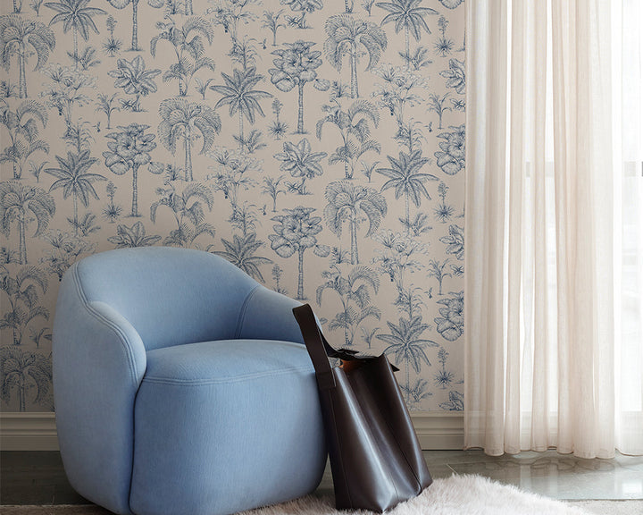 Sandberg Adele Wallpaper in a living space