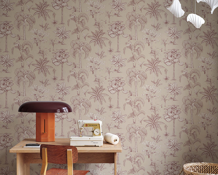 Sandberg Adele Wallpaper in a hallway