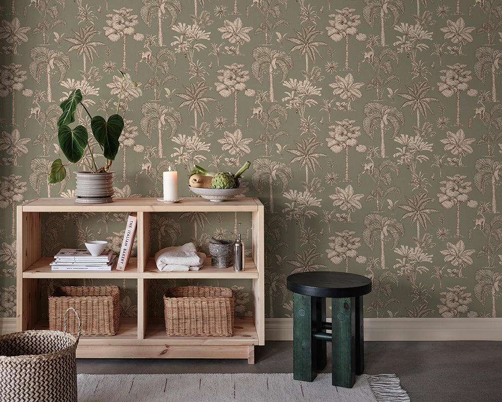 Sandberg Adele Wallpaper in a living space