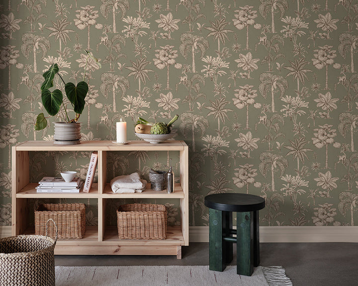 Sandberg Adele Wallpaper in a living space