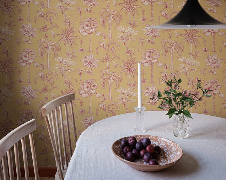 Sandberg Adele Wallpaper in a dining space
