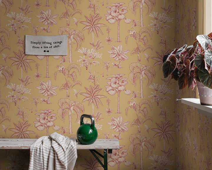 Sandberg Adele Wallpaper in a living space