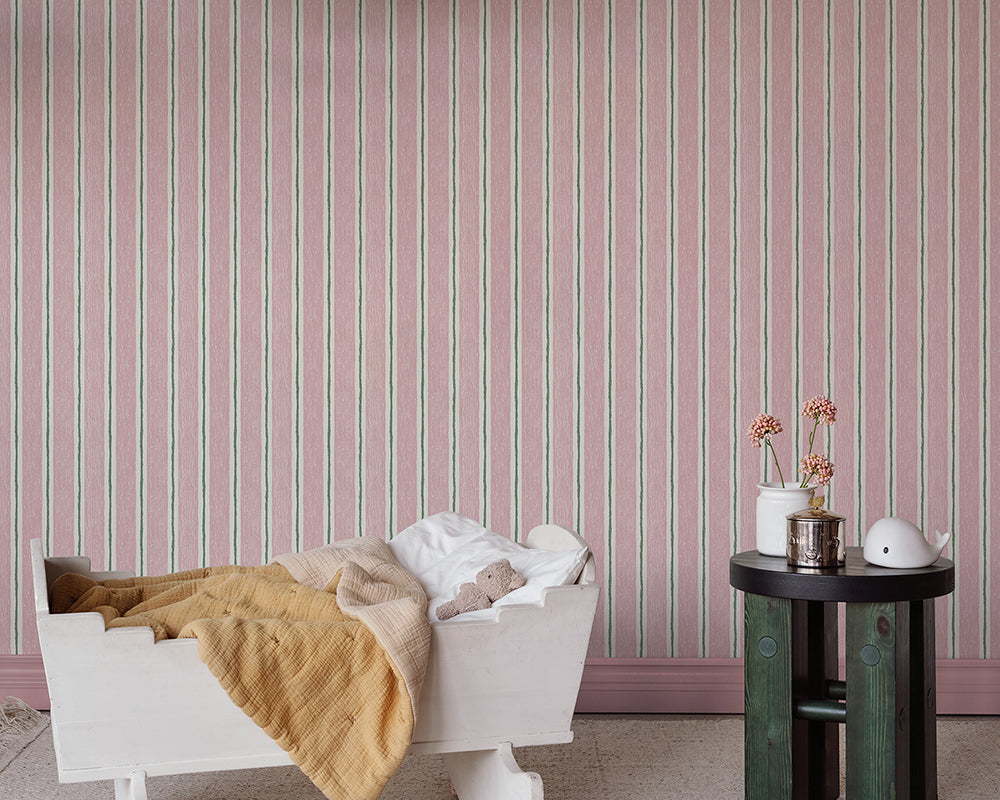 Sandberg Albin Mural Wallpaper in nursery