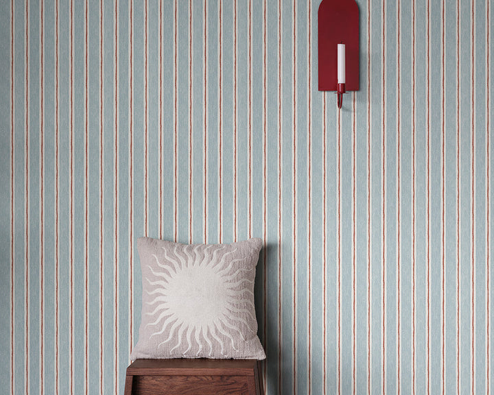 Sandberg Albin Mural Wallpaper in a living space