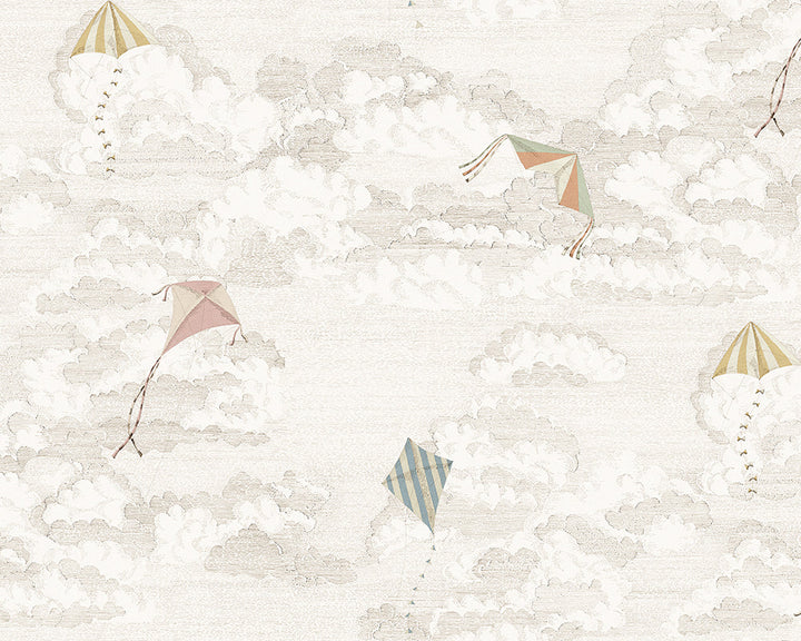 Sandberg Bonnie and Kites Mural Wallpaper in Sand