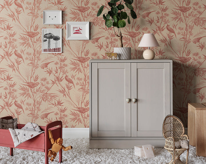 Sandberg Celeste Wallpaper in a playroom