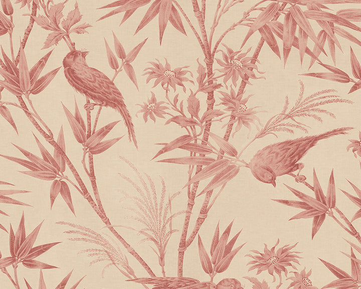 Sandberg Celeste Wallpaper in Red