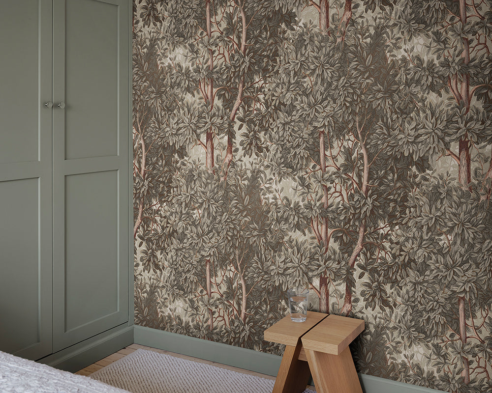 Sandberg Charles Wallpaper in a bedroom