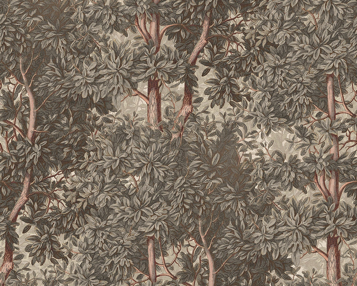 Sandberg Charles Wallpaper in Grey