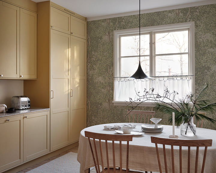 Sandberg Charles Wallpaper in a kitchen