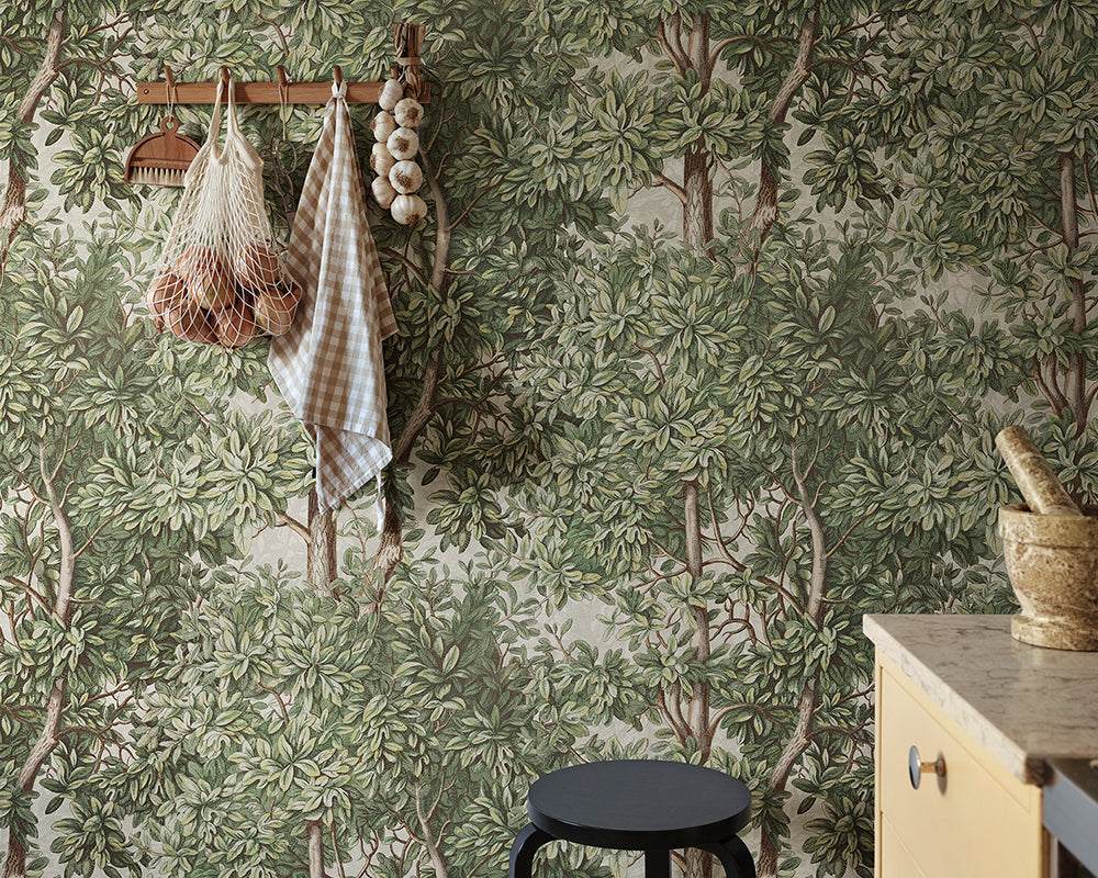 Sandberg Charles Wallpaper in a kitchen