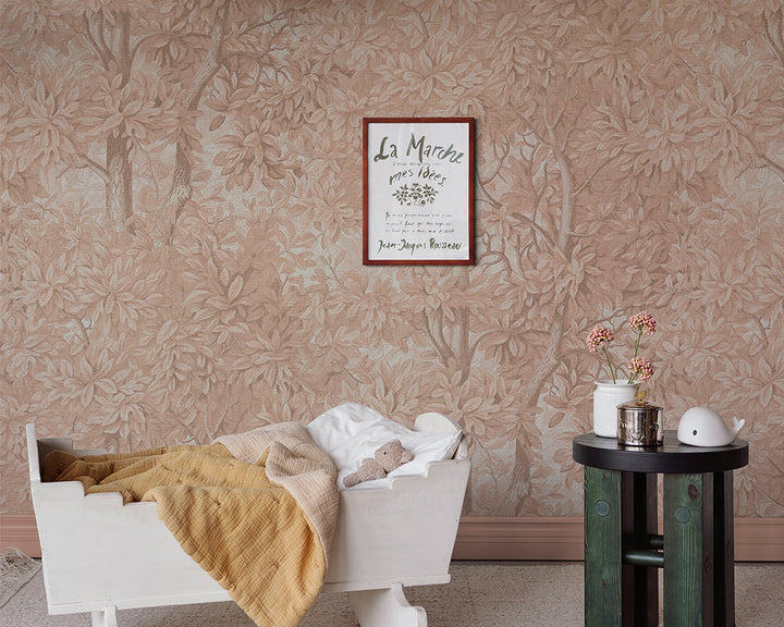 Sandberg Charles Wallpaper in a nursery