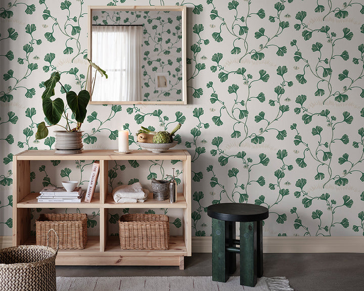Sandberg Ebba Wallpaper in a living space