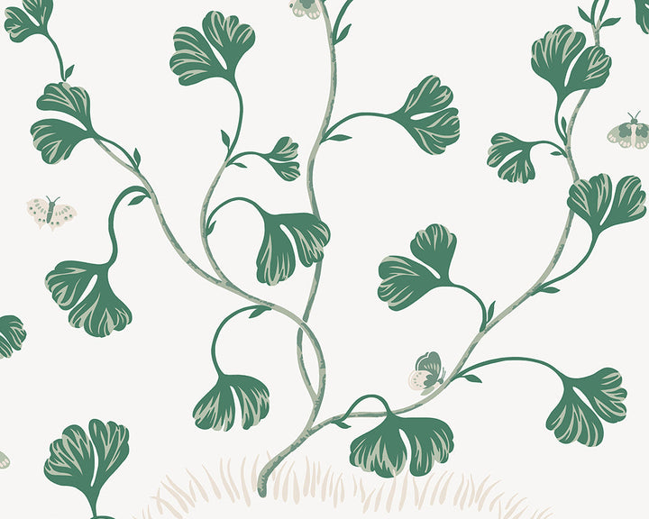 Sandberg Ebba Wallpaper in Blue