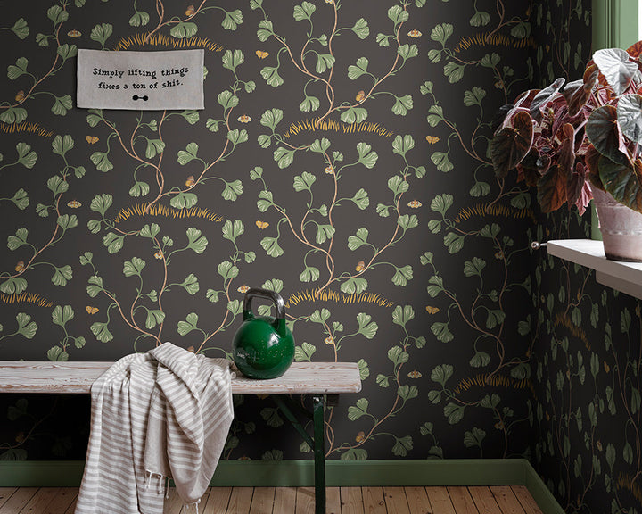 Sandberg Ebba Wallpaper in a living space