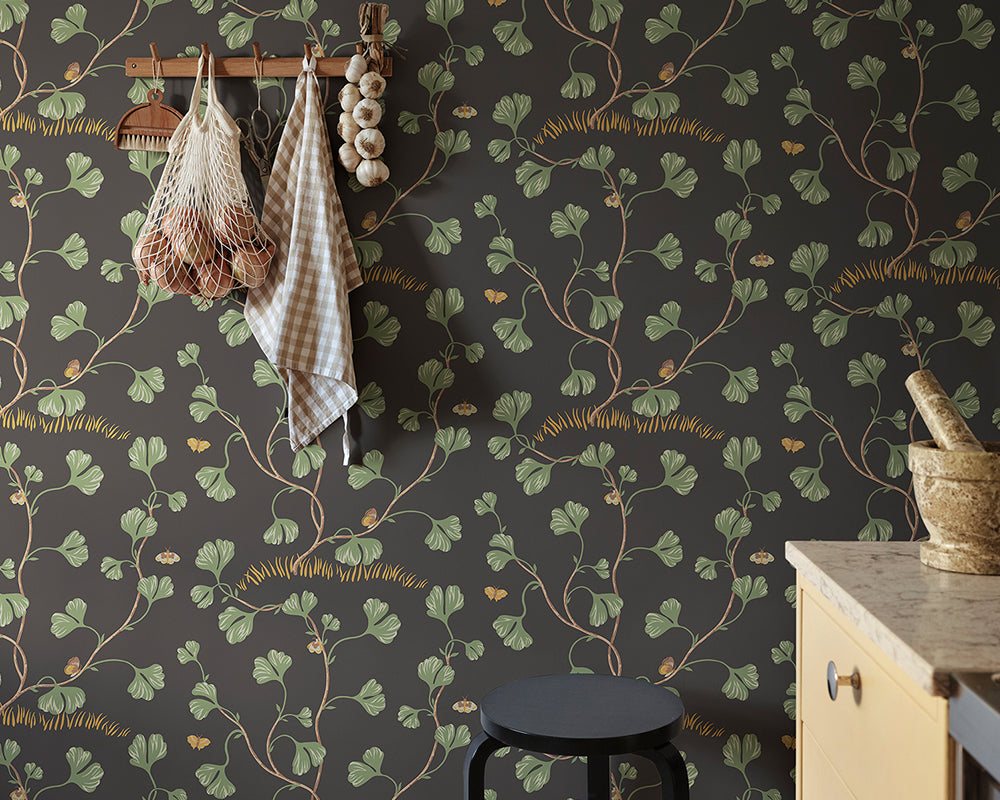 Sandberg Ebba Wallpaper in a kitchen