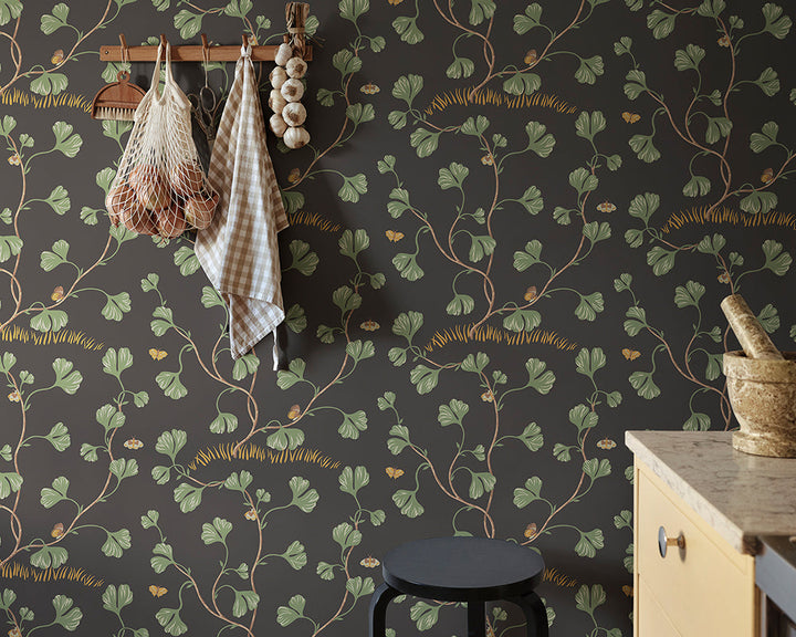 Sandberg Ebba Wallpaper in a kitchen
